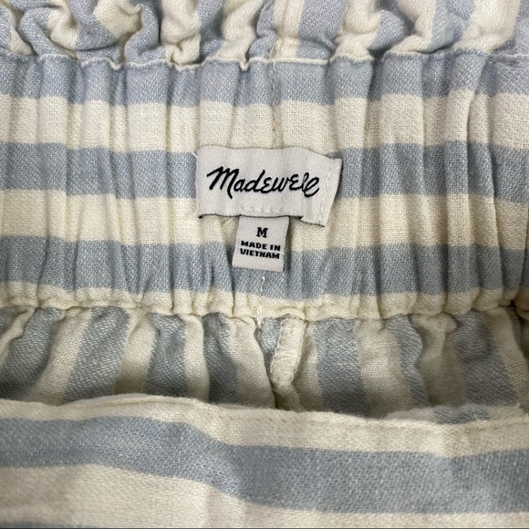 Madewell Tie Waist Huston Pull On Cropped Pants - Picture 6 of 7